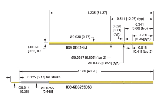 39mil sockets for loaded board testing