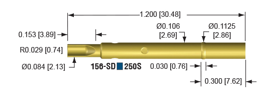 156mil sockets for high current testing