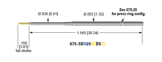 75mil double ended sockets