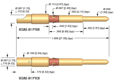 ICOA5 Removable Pin