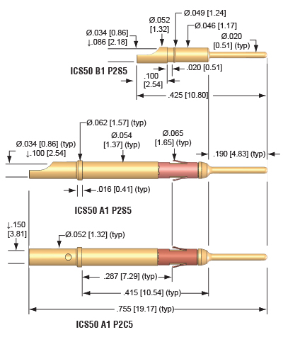 ICS50 Pins