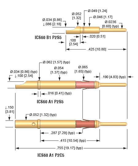 ICS60 Pins