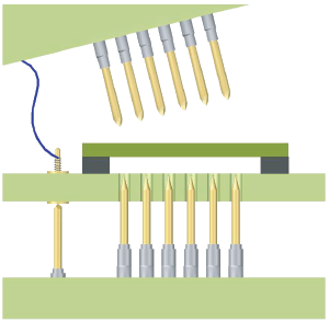 Electrical verification while open