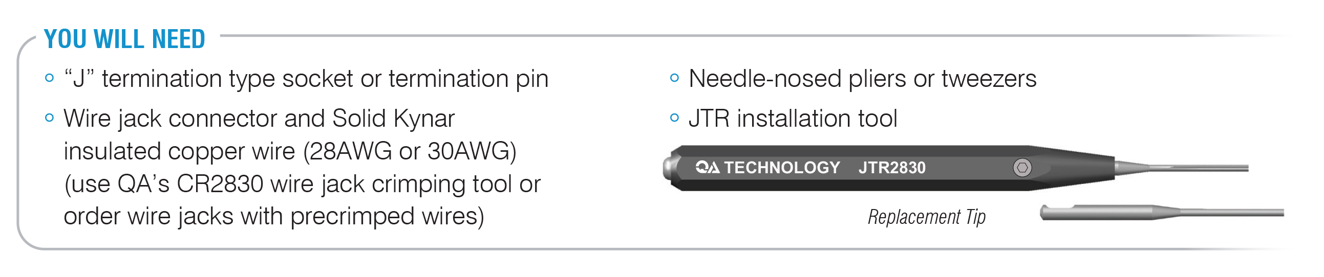 Wire Jack You Will Need